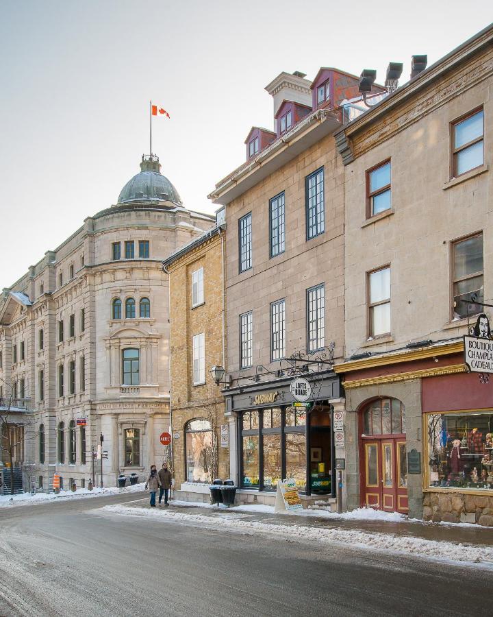 شقة Les Lofts De Buade - Par Les Lofts Vieux-Quebec (Adults Only) المظهر الخارجي الصورة